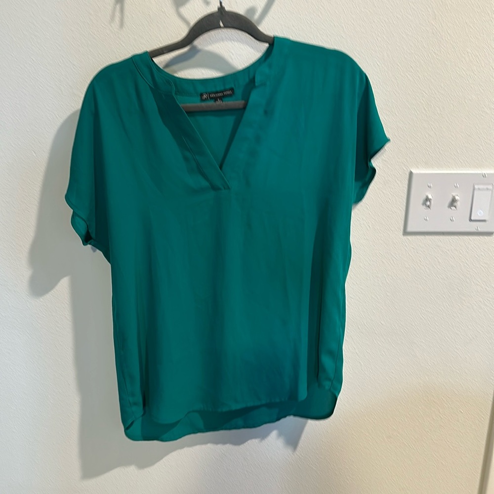 Pretty Green Chiffon Blouse